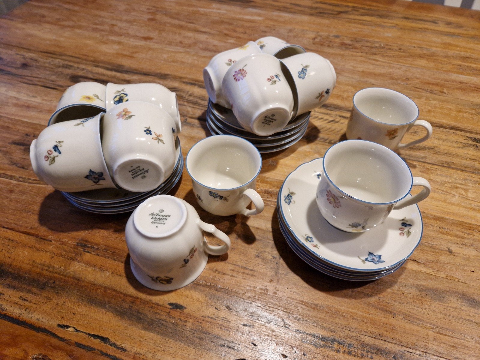 Seltmann Weiden Bavaria Servies - Zee van Bloemen Decoratie, Ophalen, Gebruikt, Overige merken, Landelijk/Boerenbont