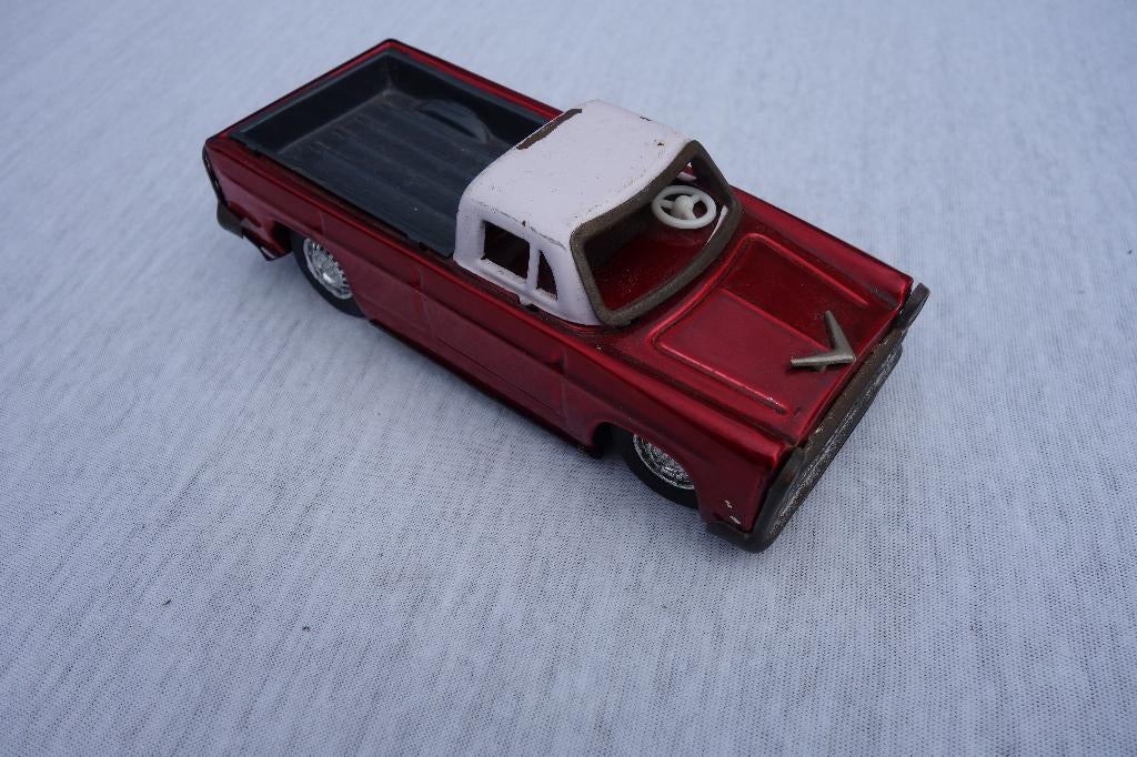 Metalen oude pick up auto, Antiek en Kunst, Ophalen of Verzenden