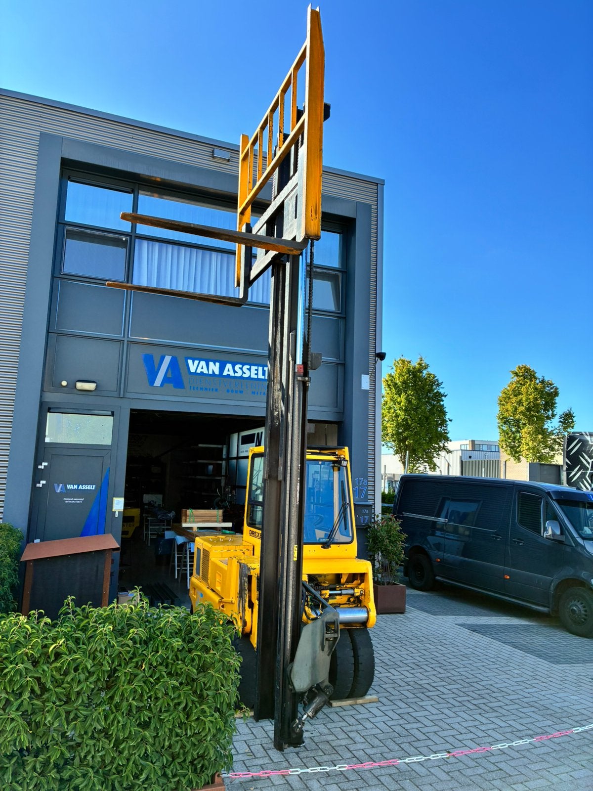 Drexel R60SL-DC heftruck zijlader swingmast, Ophalen, 3000 tot 4000 kg, Usa, Diesel
