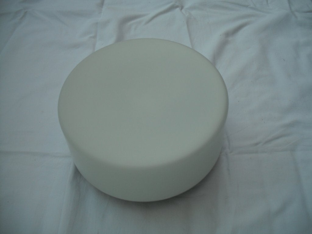 Vintage Plafondlamp plafonnière, Wit, 20 cm, E27 (groot), Ophalen of Verzenden