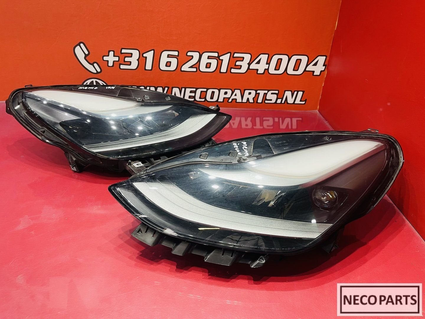 TESLA 3 Y FACELIFT VOL LED KOPLAMP SET COMPLEET 1514953-00-E, Gebruikt, -, Overige automerken, -