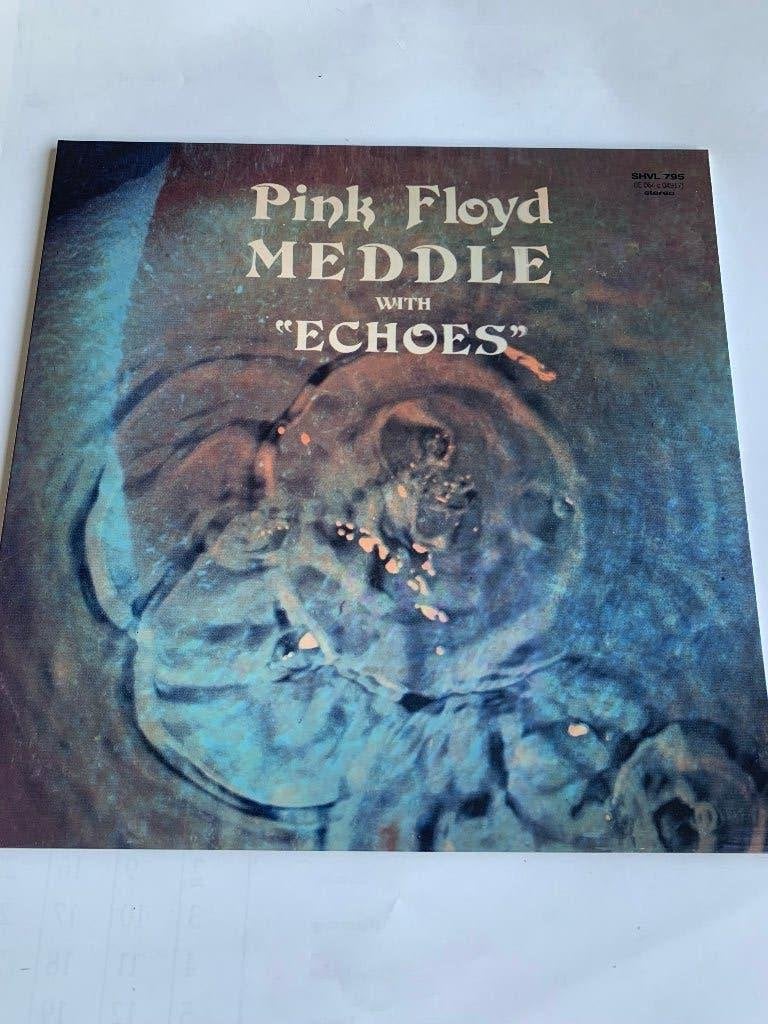 Pink Floyd - Meddle ( lp ), LP, Ophalen of Verzenden, Zo goed als nieuw, 12 inch