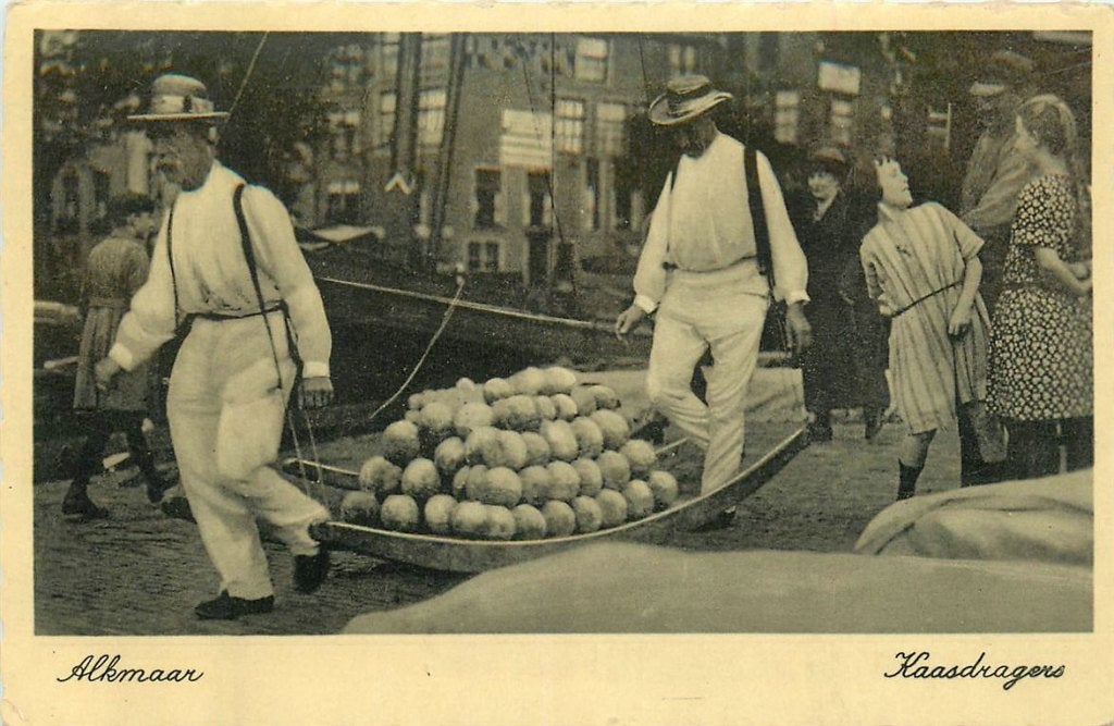 701-208-023 Alkmaar Kaasdragers, Verzenden, Voor 1920, Noord-Holland