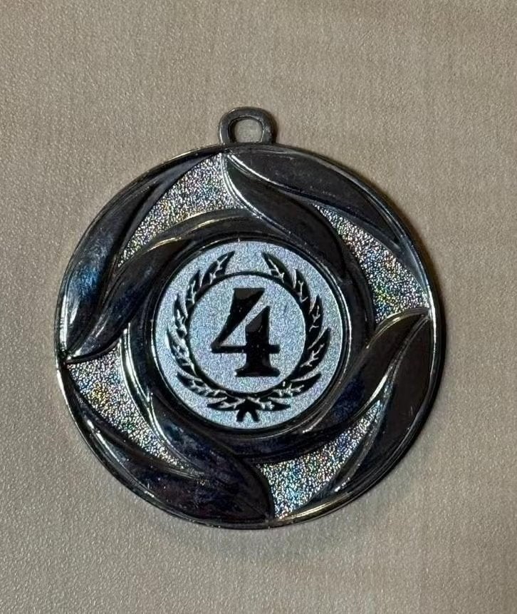 Medaille Steenwijk Avondvierdaagse 4e Keer., Verzamelen, Ophalen of Verzenden, Zo goed als nieuw