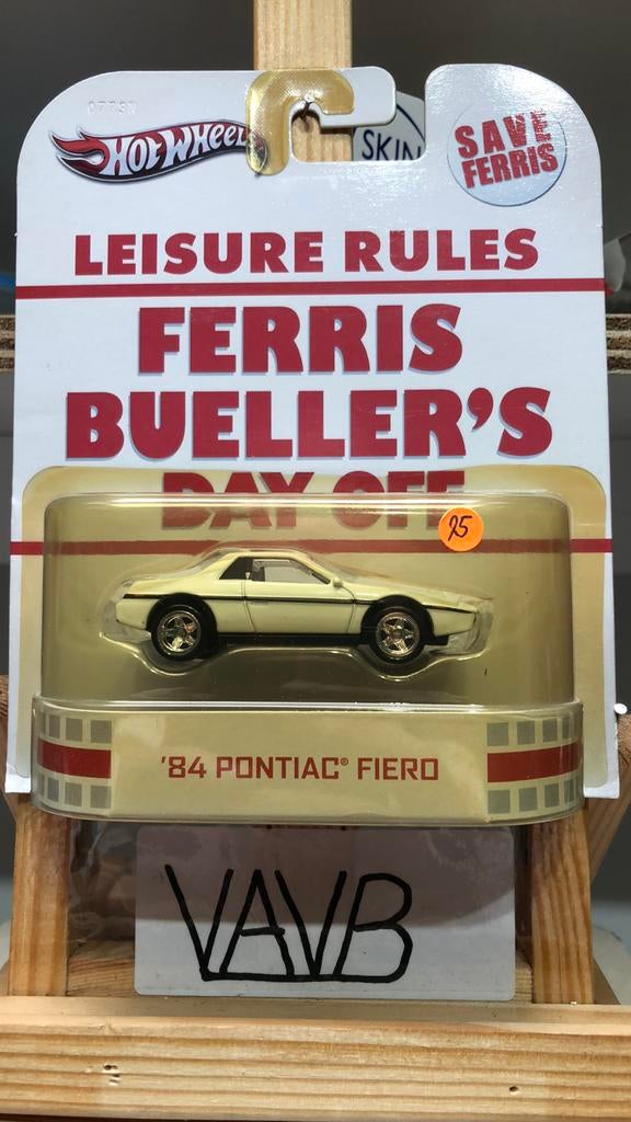 12 Pontiac Fiero Hot Wheels Hotwheels VAVB nieuw, Ophalen of Verzenden, Nieuw, Auto