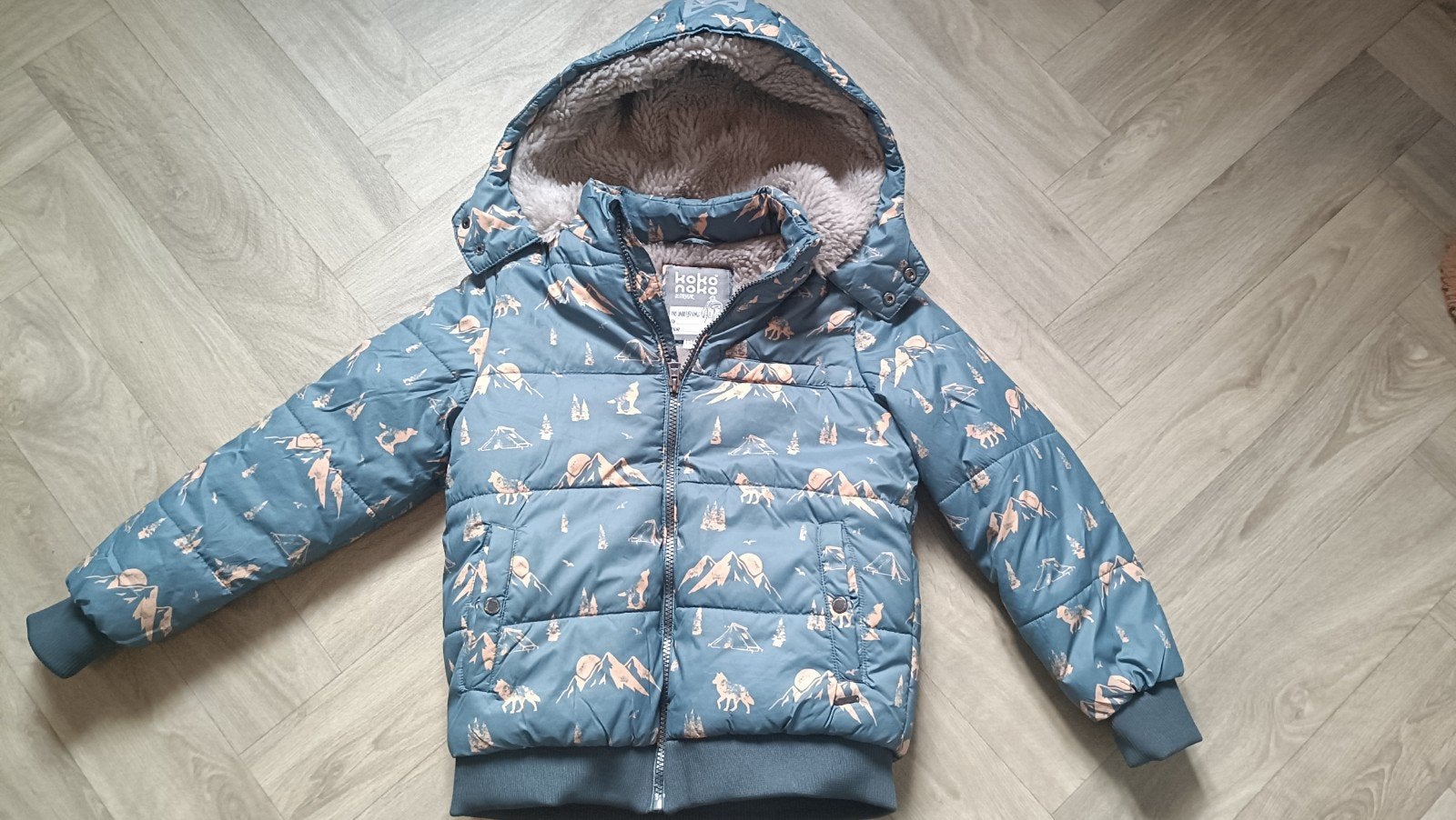 koko noko winterjas 134, Kinderen en Baby's, Ophalen of Verzenden, Zo goed als nieuw, Jongen, Koko Noko