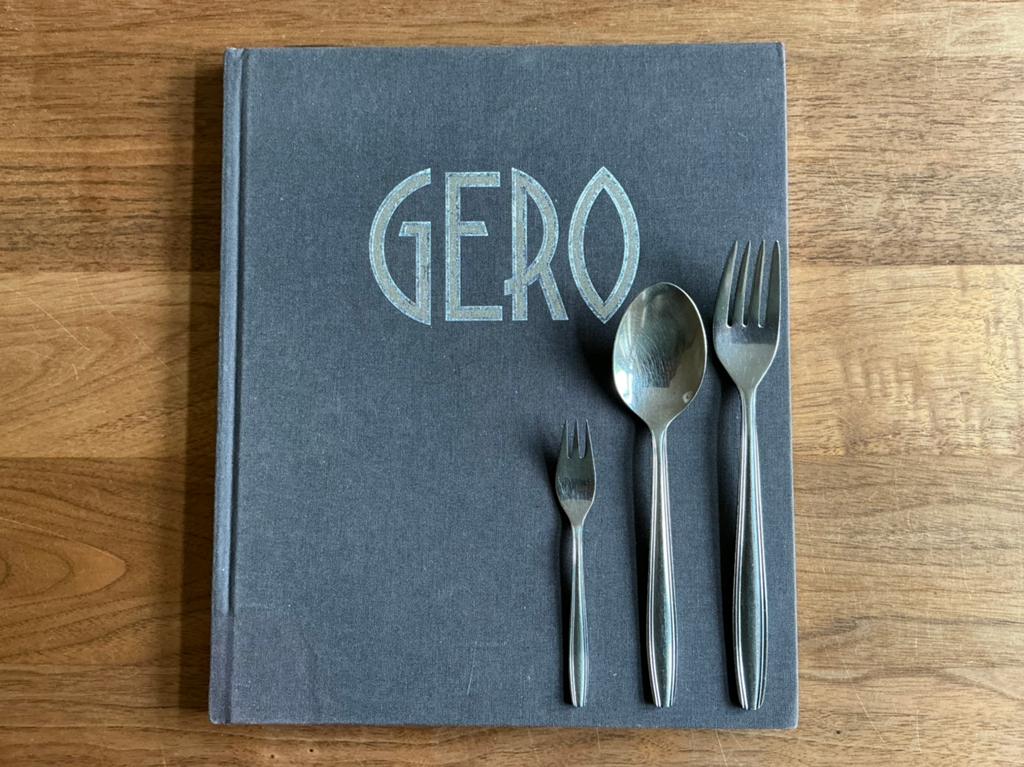 Gero Zilmeta 511 - Bolero - vork, kleine lepel, gebaksvorkje, Antiek en Kunst, Antiek | Bestek, Ophalen of Verzenden