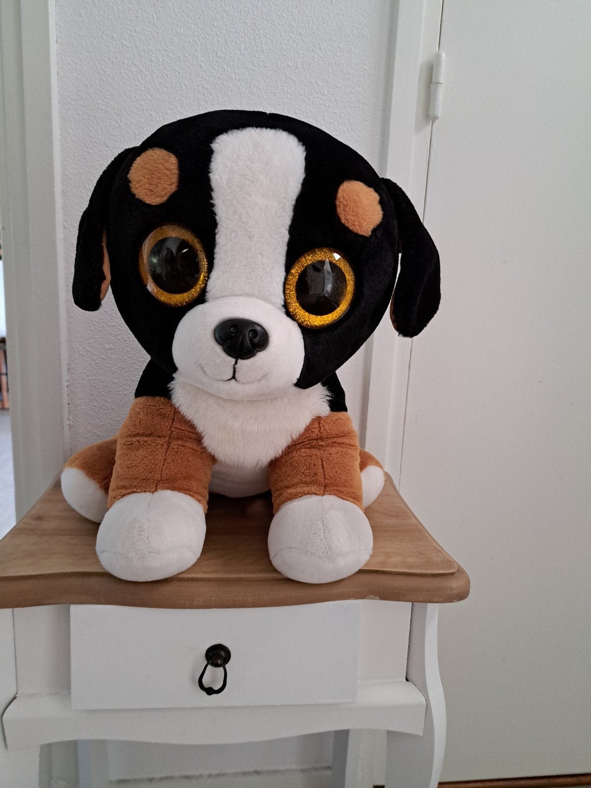 Grote Ty Beanie Boo hond, Zo goed als nieuw, Middelgroot (20 tot 80 cm), Meerkleurig, Ty