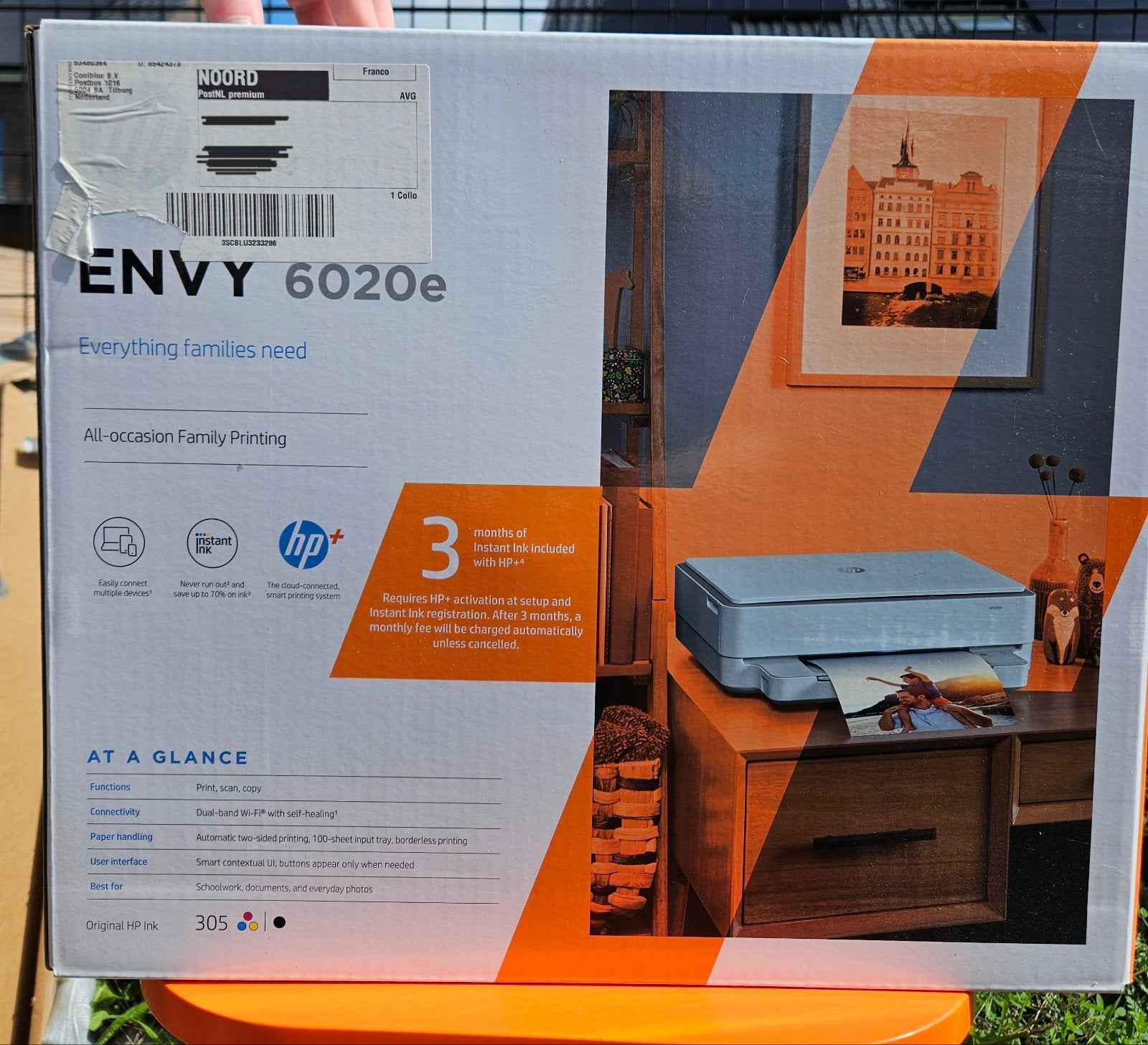 HP Envy 6020e All-in-One Printer/Scanner - Zo goed als nieuw, Ophalen, Inkjetprinter, All-in-one, Draadloos
