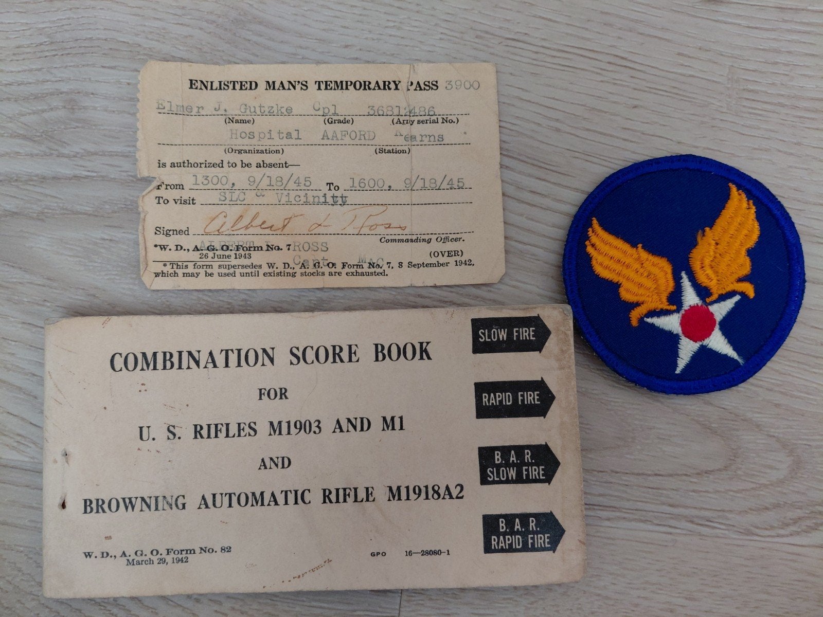 US army lotje, Ophalen of Verzenden, Amerika, Embleem of Badge
