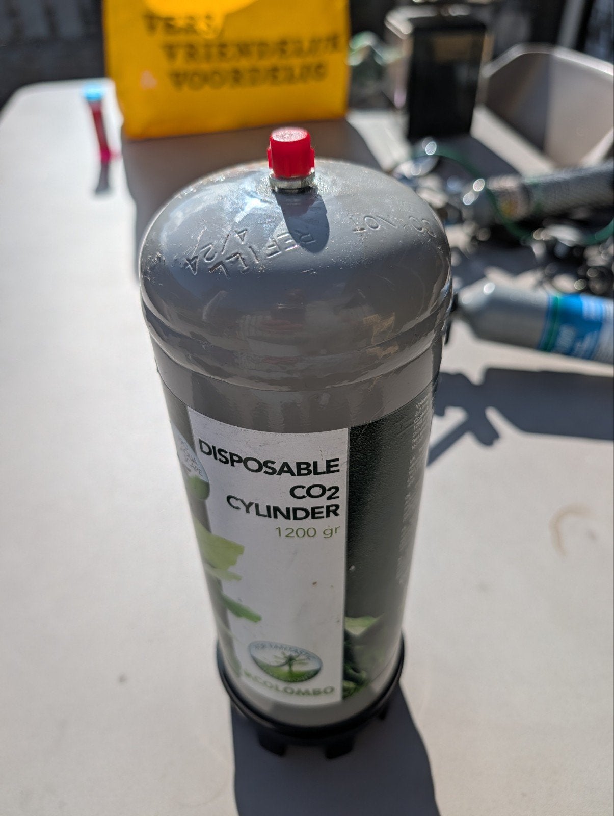 colombo co2 fles aquarium, Ophalen, Zo goed als nieuw, CO₂-systeem, Overige merken