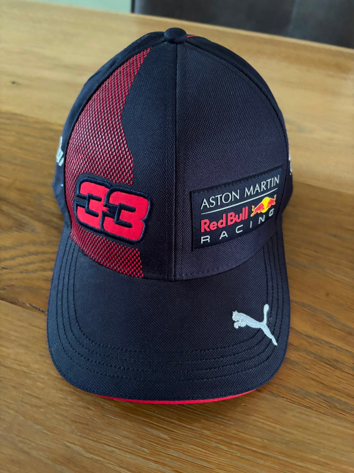 Max Verstappen Red Bull Racing pet Formule 1, Ophalen of Verzenden, Zo goed als nieuw, Formule 1