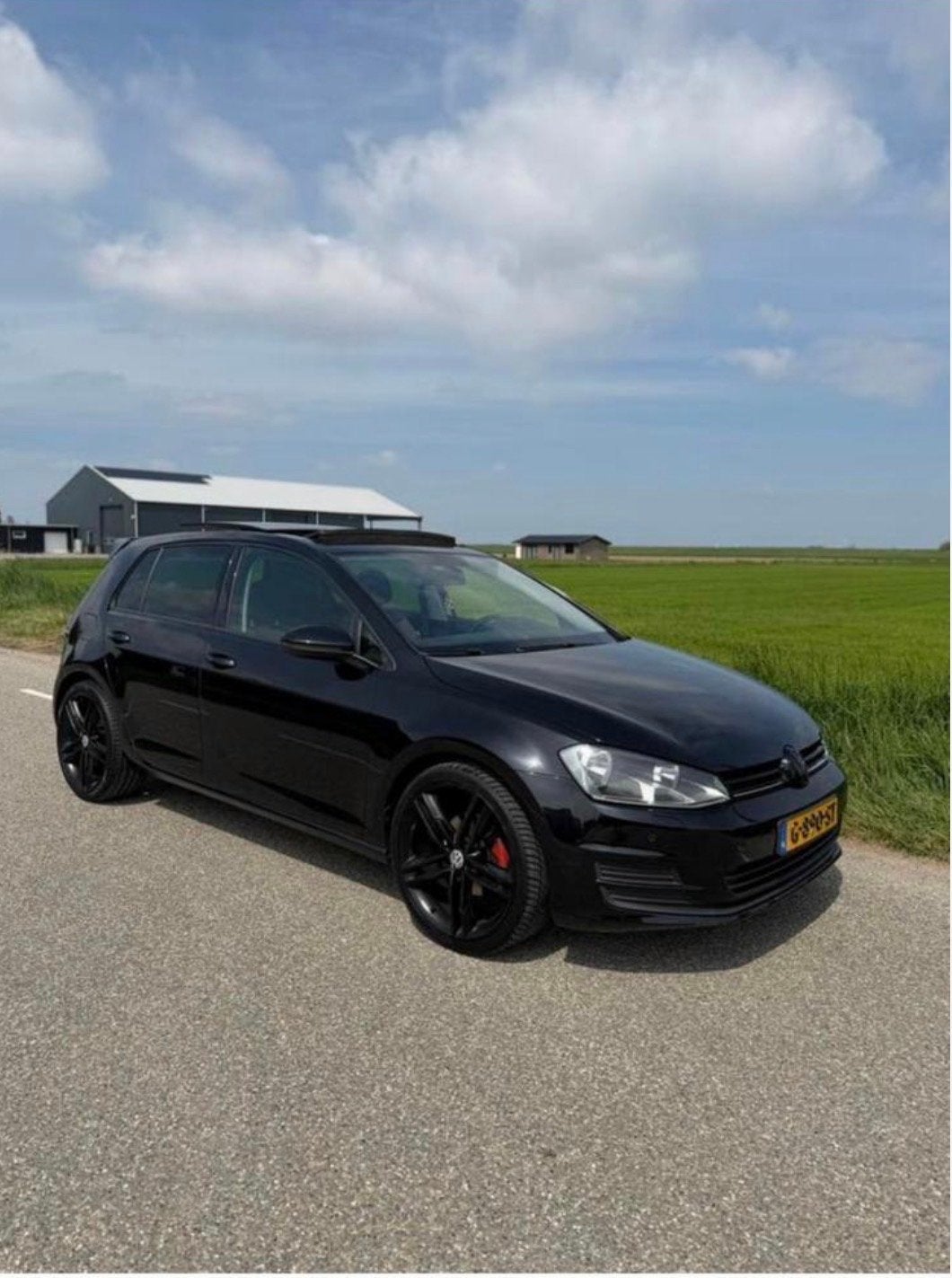 Volkswagen Golf 1.4 TSI 90KW 5D 2013 Zwart, Auto's, Voorwielaandrijving, 1147 kg, 4 cilinders, 620 kg