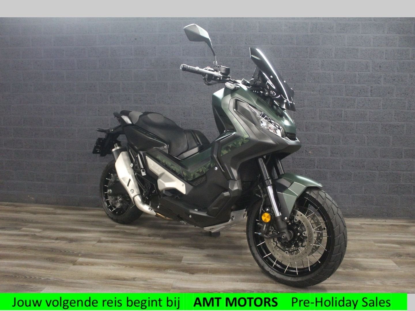 HONDA X-ADV SPECIAL EDITION (bj 2020) 13,269 km Camo Green, Scooter, HONDA, Bedrijf, Onbekend
