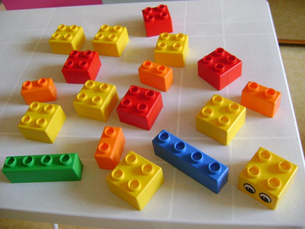 18del aanvulset van grote lego blokken, Ophalen of Verzenden, Zo goed als nieuw, Losse stenen, Lego