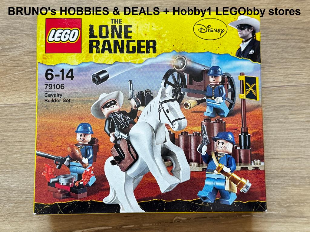 LEGO 79106 Lone Ranger Cavalry Builder Set NIEUW VERZEGELD, Kinderen en Baby's, Speelgoed | Duplo en Lego, Overige thema's, Nieuw