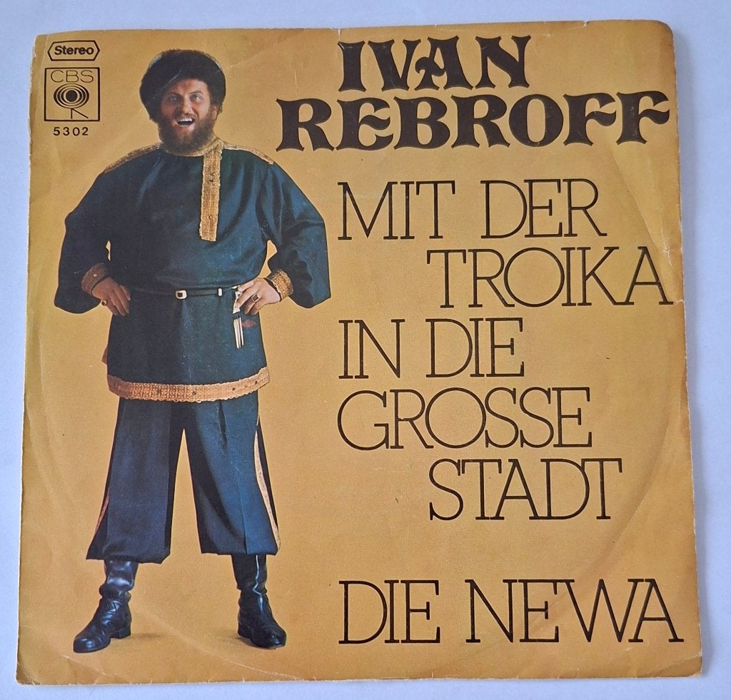 Ivan Rebroff - Mit der troika in die grosse stadt, Gebruikt, Ophalen of Verzenden, Pop, Overige typen