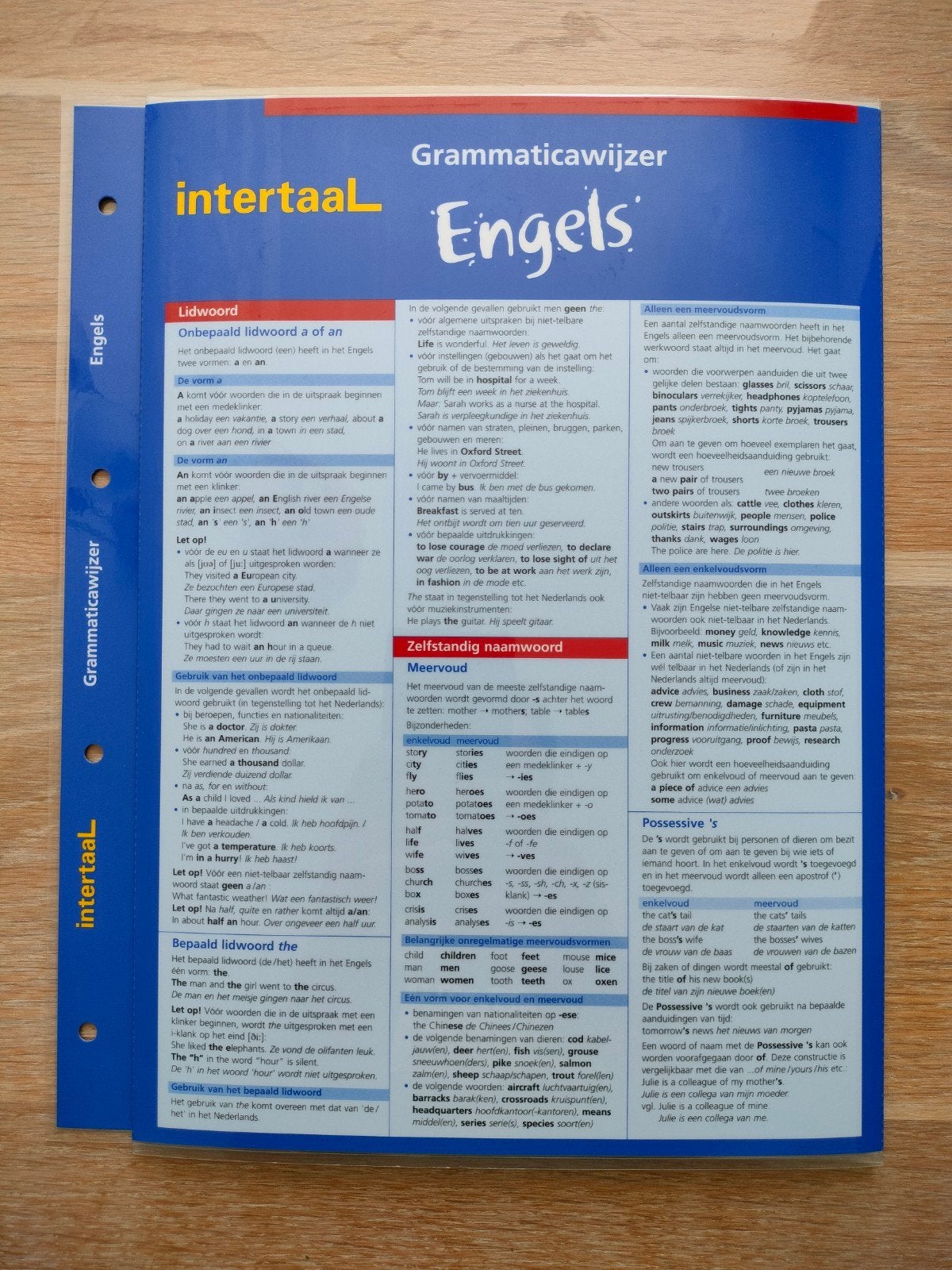 Intertaal Grammaticawijzer Engels, Boeken, Taal | Engels, Zo goed als nieuw, Non-fictie, Ophalen of Verzenden