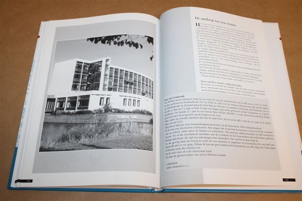 100 Jaar Ambachtsschool Assen 1903-2003 — Onderwijs Drenthe, Ophalen of Verzenden, Zo goed als nieuw