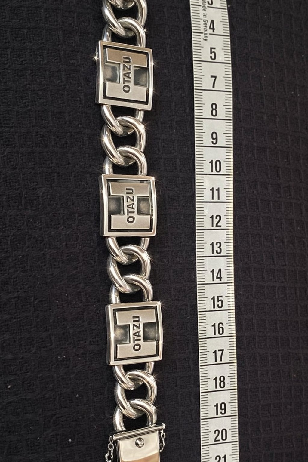 Zware zilveren Otazu armband, Ophalen of Verzenden, Gebruikt, Zilver