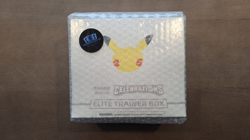 Pokémon Celebrations Elite Trainer Box - 25th Anniversary, Ophalen, Nieuw, Overige typen, Foil