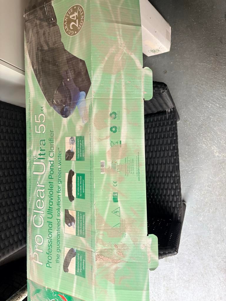 Pro Clear Ultra 55 UV-C Vijverfilter met lampen, Ophalen, Gebruikt, Vijverfilter