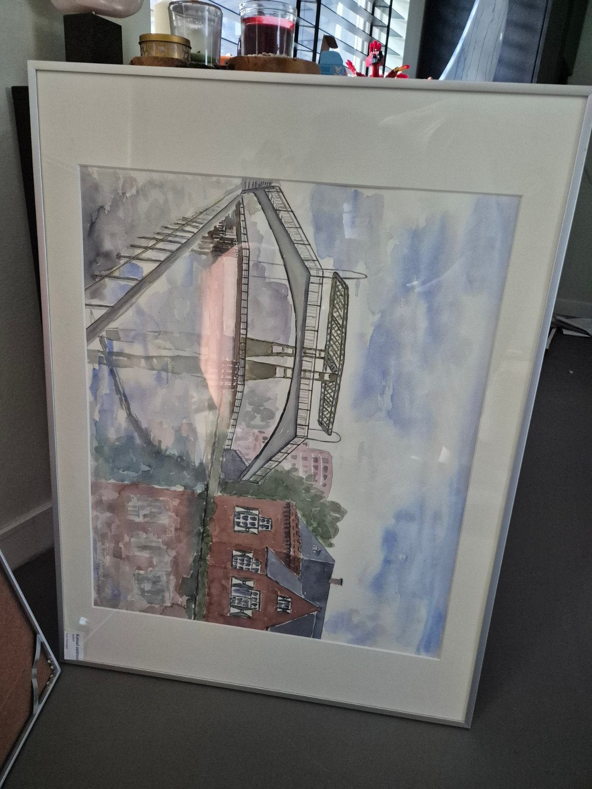 3 Lijsten 60x80 cm - Eén met beschadigd glas, Ophalen, 50 – 75, Gebruikt, Overige typen