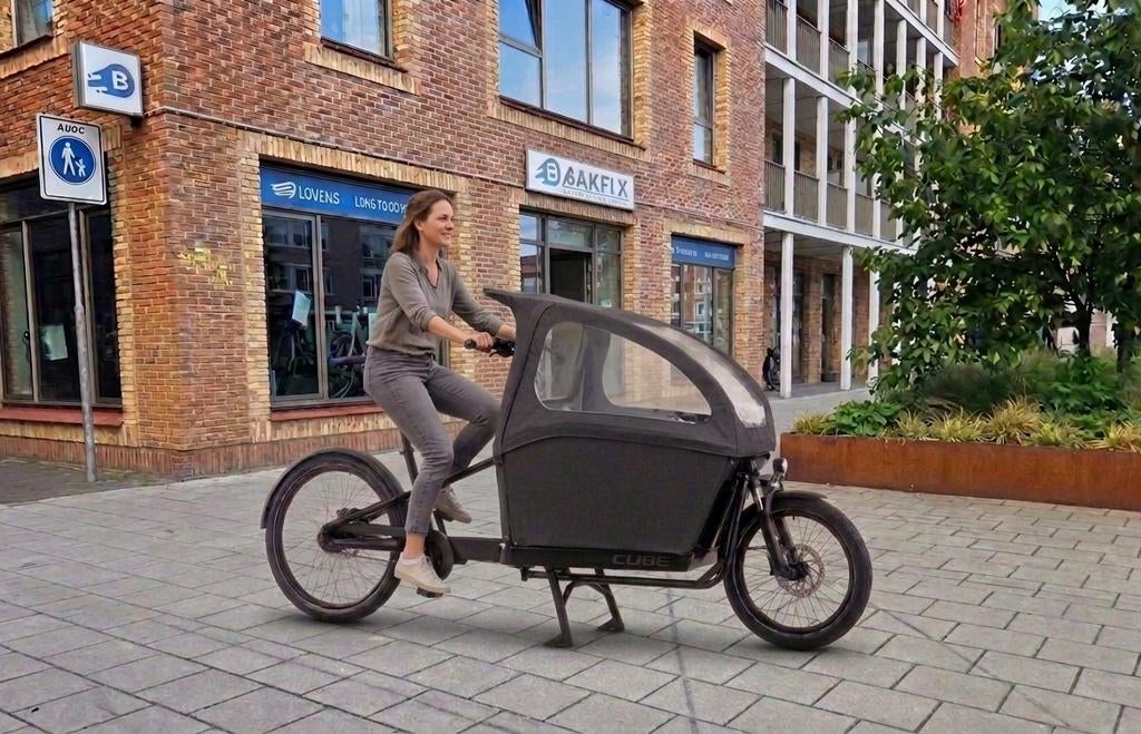 Cube hybrid sport Bakfiets - Ideaal voor families, Overige merken, Huif, Info@cube.eu, Ophalen of Verzenden