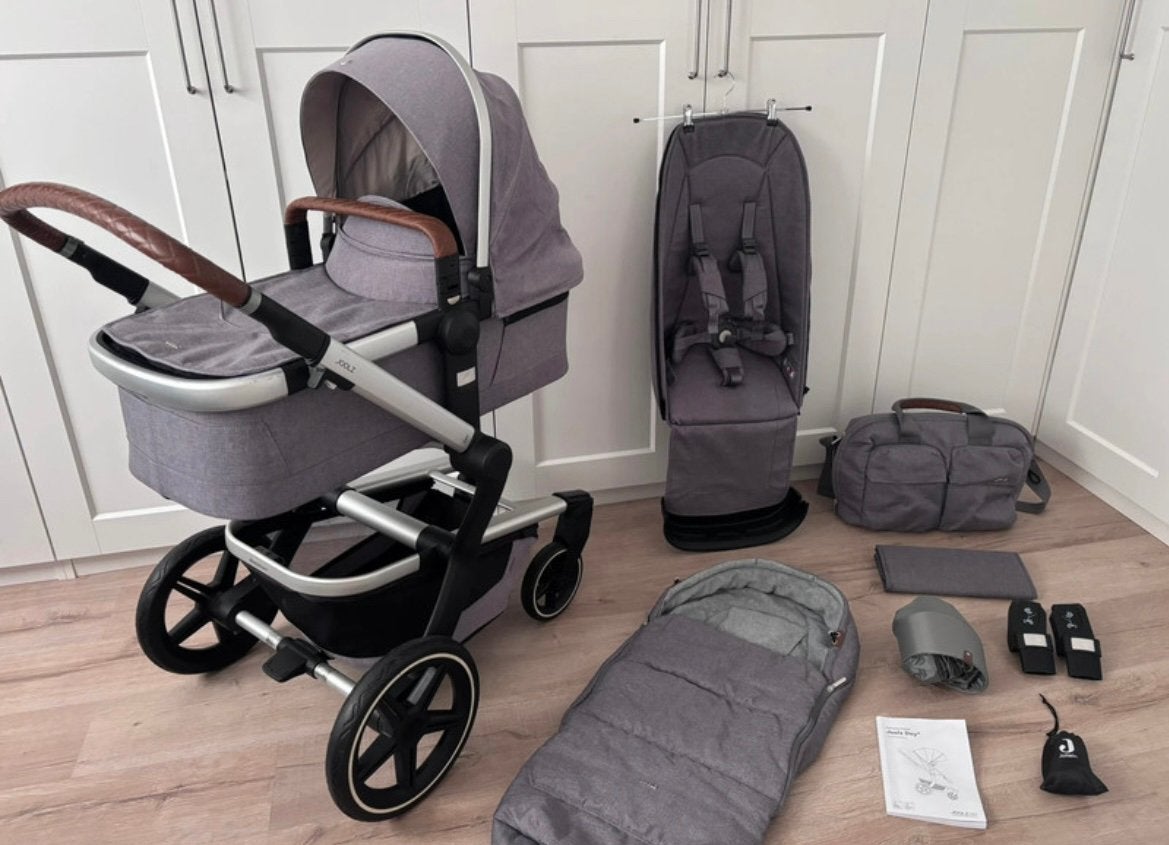 JOOLZ DAY+ STUDIO GRIS MET BIJPASSENDE ACCESSOIRES+MAXI COSI, Overige merken, Ophalen of Verzenden, Zo goed als nieuw, Combiwagen