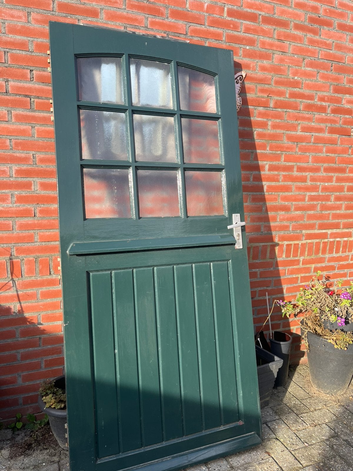Buitendeur 200,5x92,7, Doe-het-zelf en Verbouw, Ophalen, Gebruikt, 80 tot 100 cm, Buitendeur