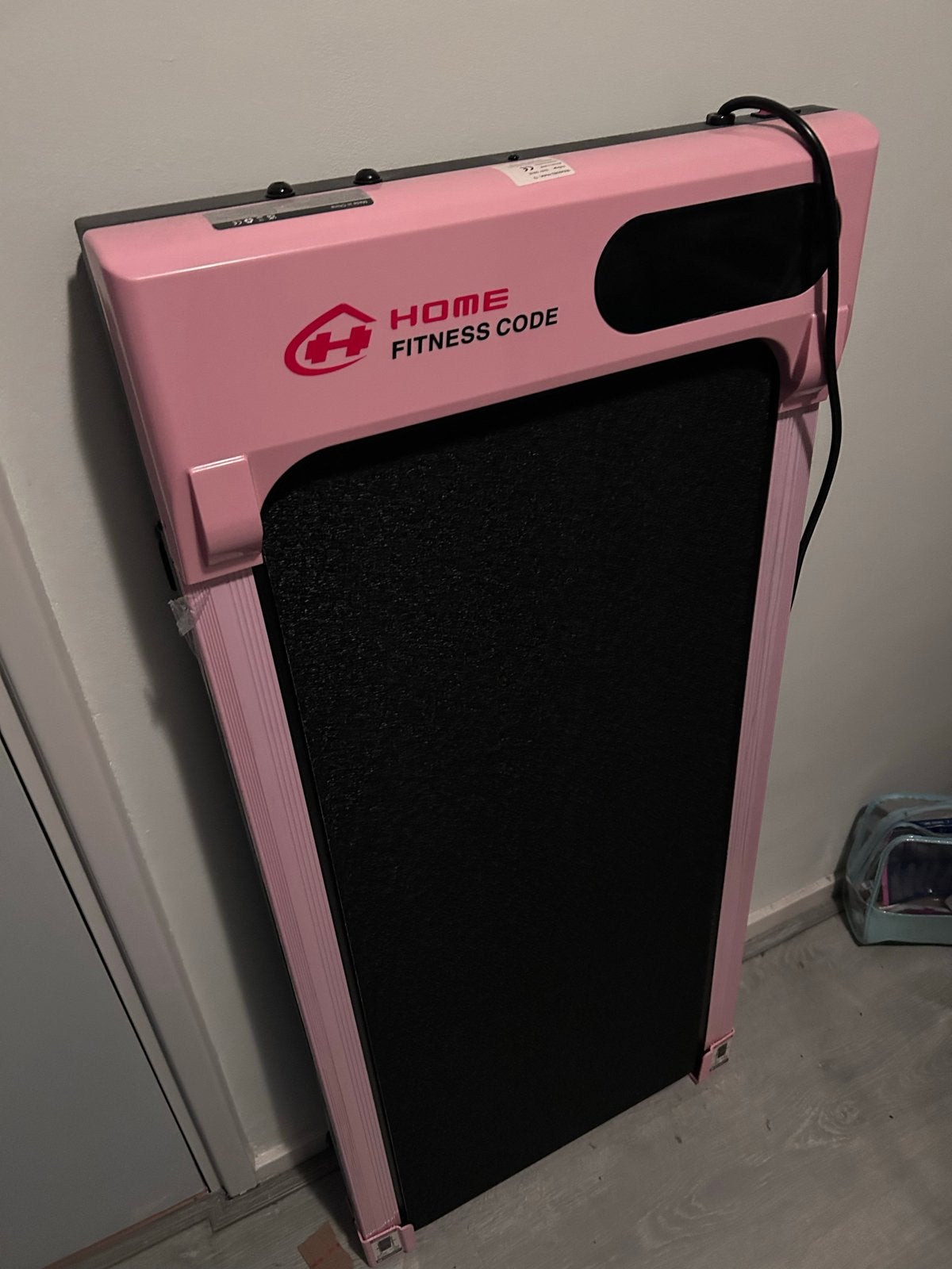 Roze loopband S1 - Home Fitness Code, Ophalen, Zo goed als nieuw, Metaal, Loopband