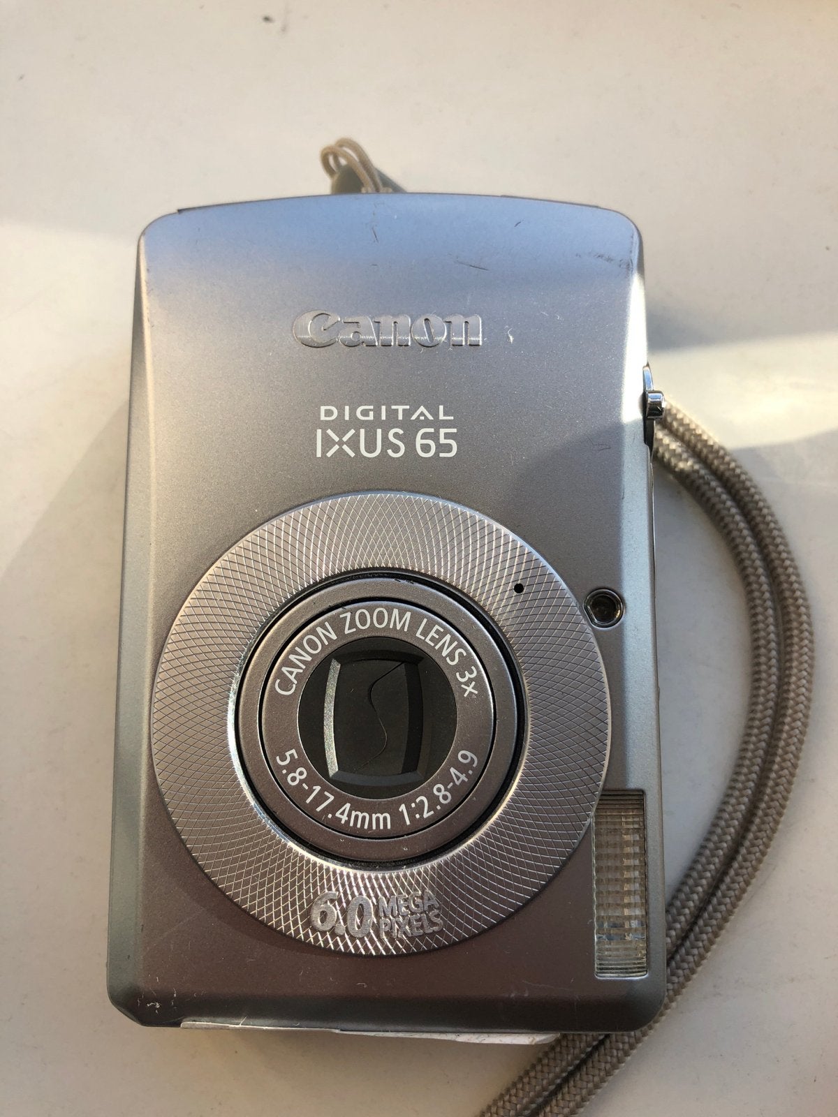 Canon Digital IXUS 65 Compactcamera - Zilver, Audio, Tv en Foto, Fotocamera's Digitaal, Gebruikt, Compactcamera, Canon, Minder dan 4 keer