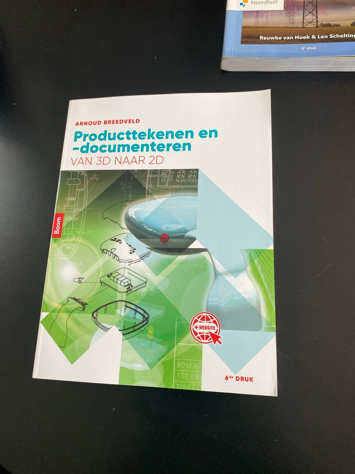 Producttekenen en -documenteren: Van 3D naar 2D, Boeken, Techniek, Ophalen of Verzenden, Zo goed als nieuw, Werktuigbouwkunde