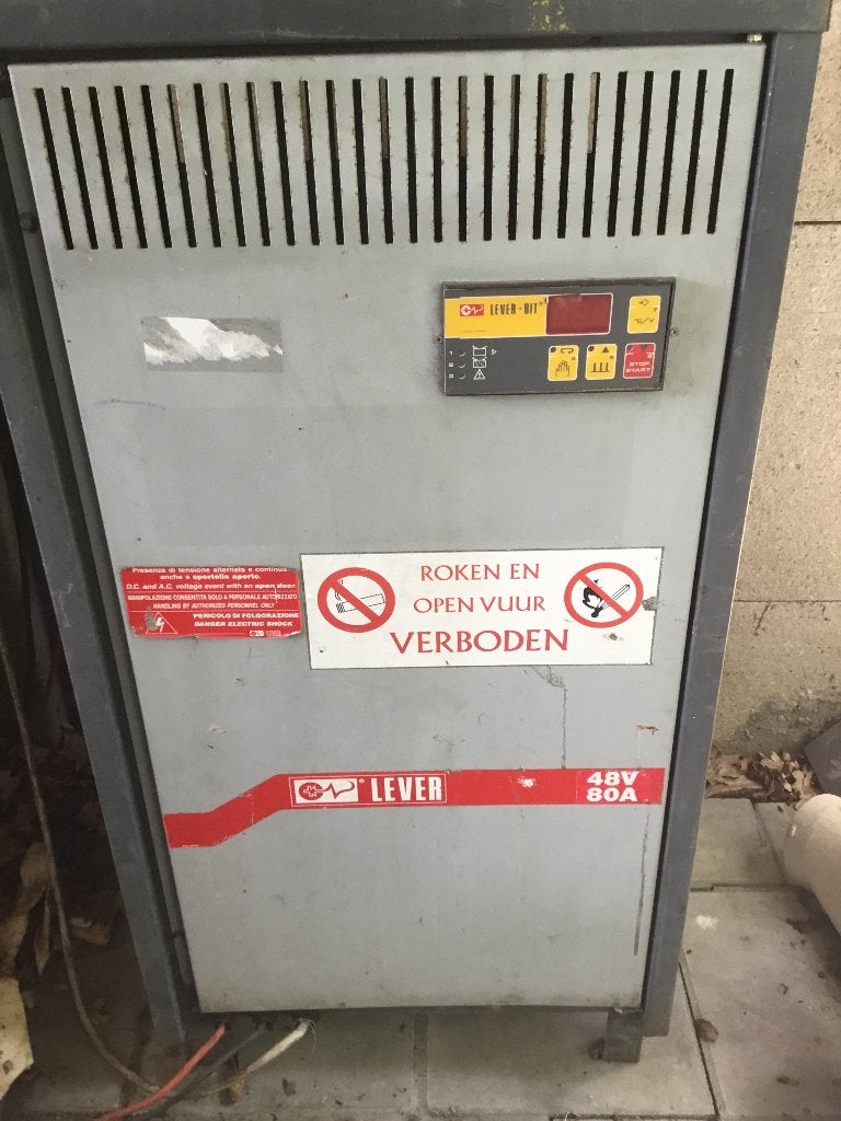 Batterijlader / transfo 400V —> 48V - 80A, Ophalen of Verzenden, Gebruikt, Toyota