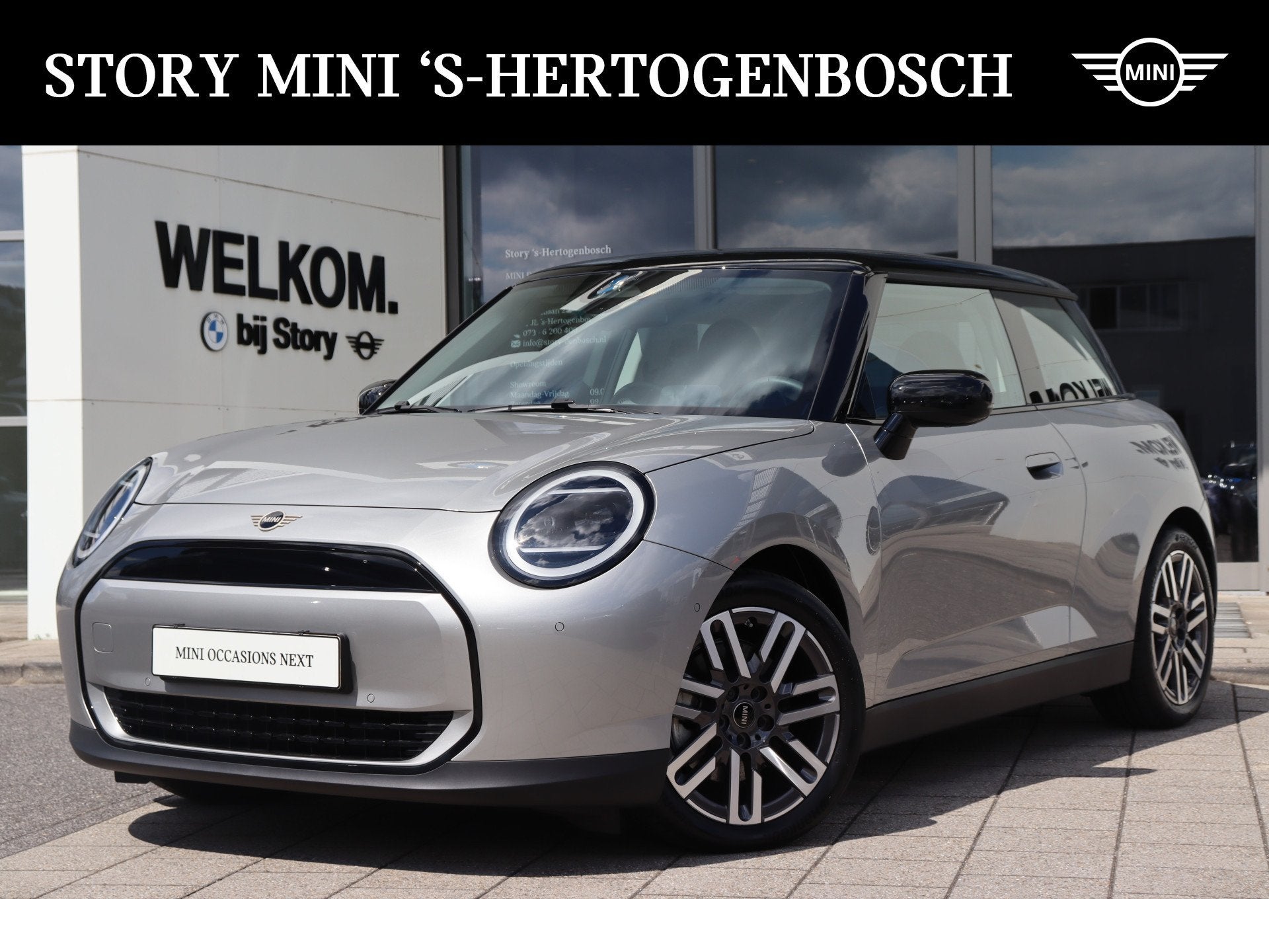 MINI Hatchback Cooper E / Classic / Pakket S / 17 inch Paral, Auto's, Mini, Bedrijf, Te koop, Cooper, Alarm, Digitale radio-ontvangst