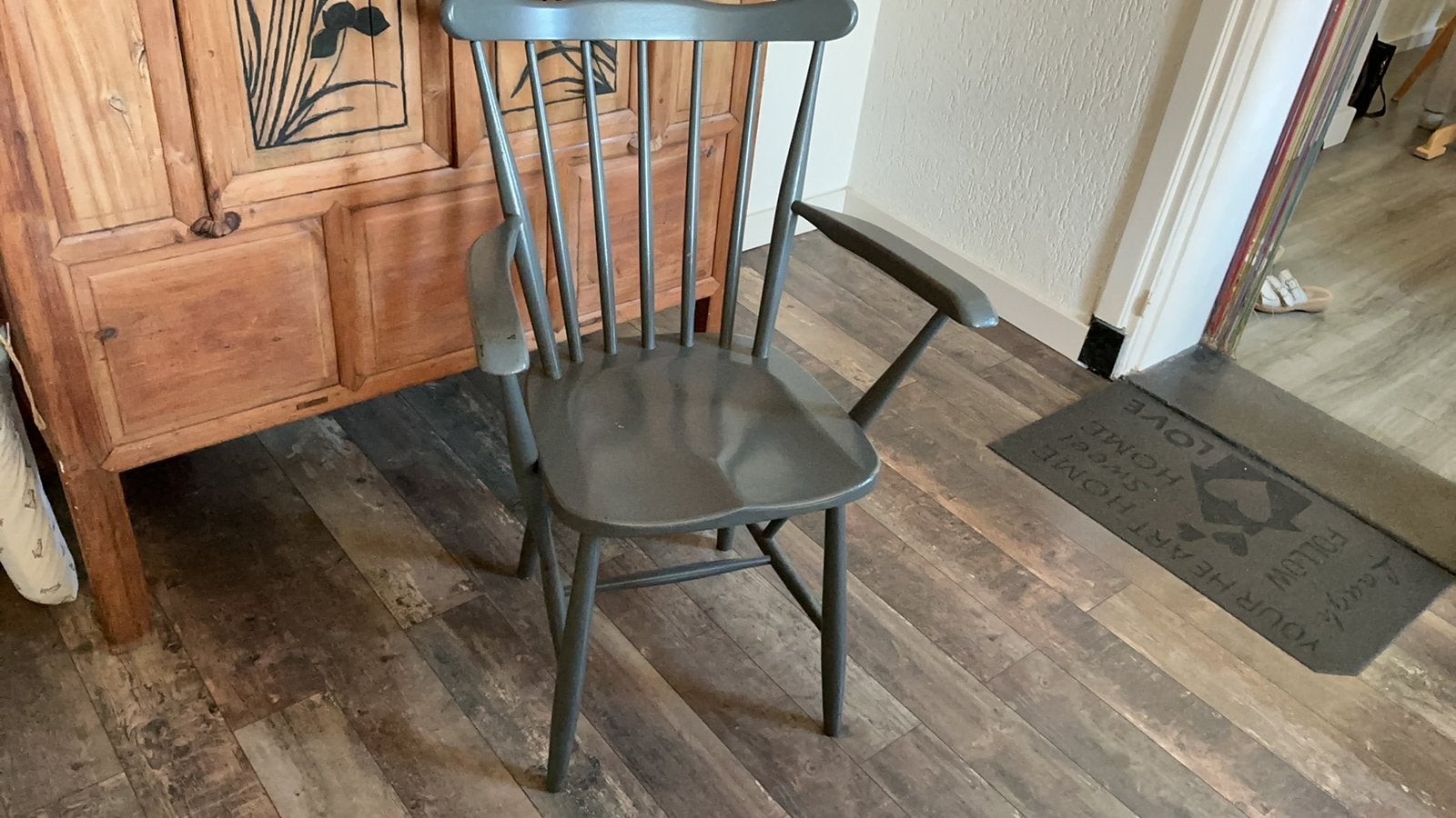 Beukenhouten stoelen, Ophalen, Gebruikt, Grijs