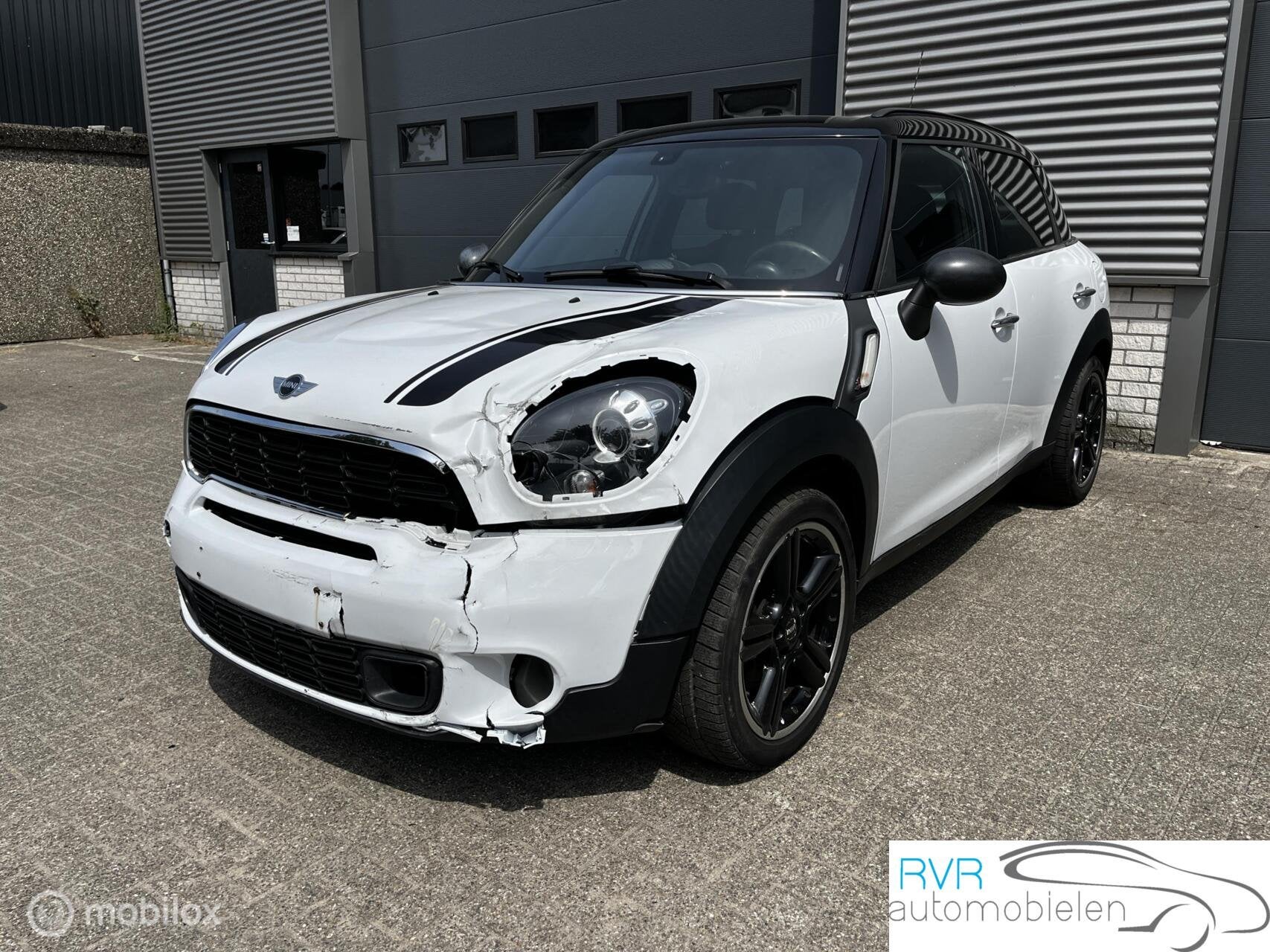 Mini Countryman 1.6 Cooper S, Auto's, Voorwielaandrijving, Gebruikt, Wit, Leder
