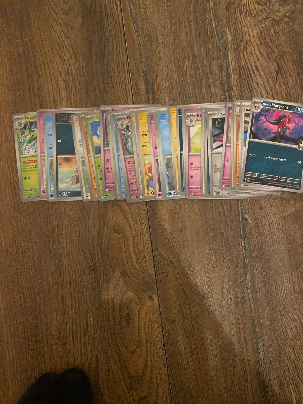 30 bulk pokemon kaarten, Ophalen of Verzenden, Gebruikt, Meerdere kaarten