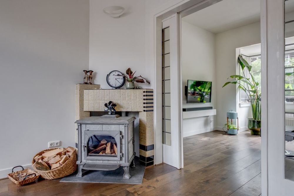 Altech Vision Houtkachel - super goede staat!, Ophalen, Houtkachel, Zo goed als nieuw, Vrijstaand