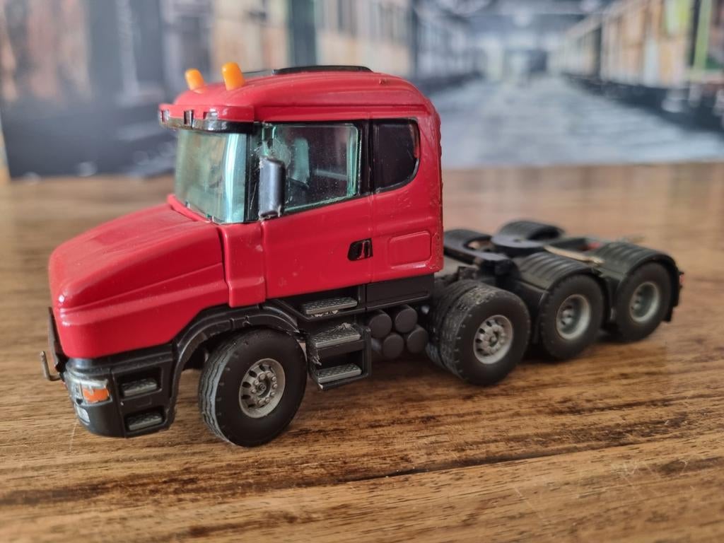 Tekno 4 assige Torpedo Scania R-serie trekker, Ophalen of Verzenden, Gebruikt, Bus of Vrachtwagen, Tekno