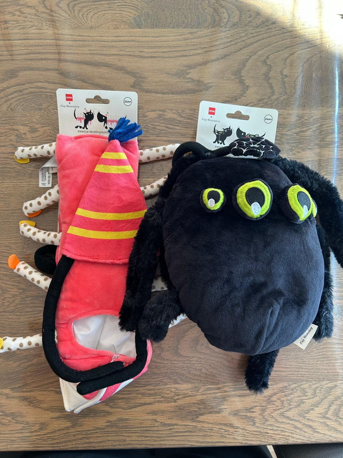 Takkie en Siepie verkleedsetjes Verjaardag en Halloween Hema, Ophalen of Verzenden, Nieuw, Overige typen