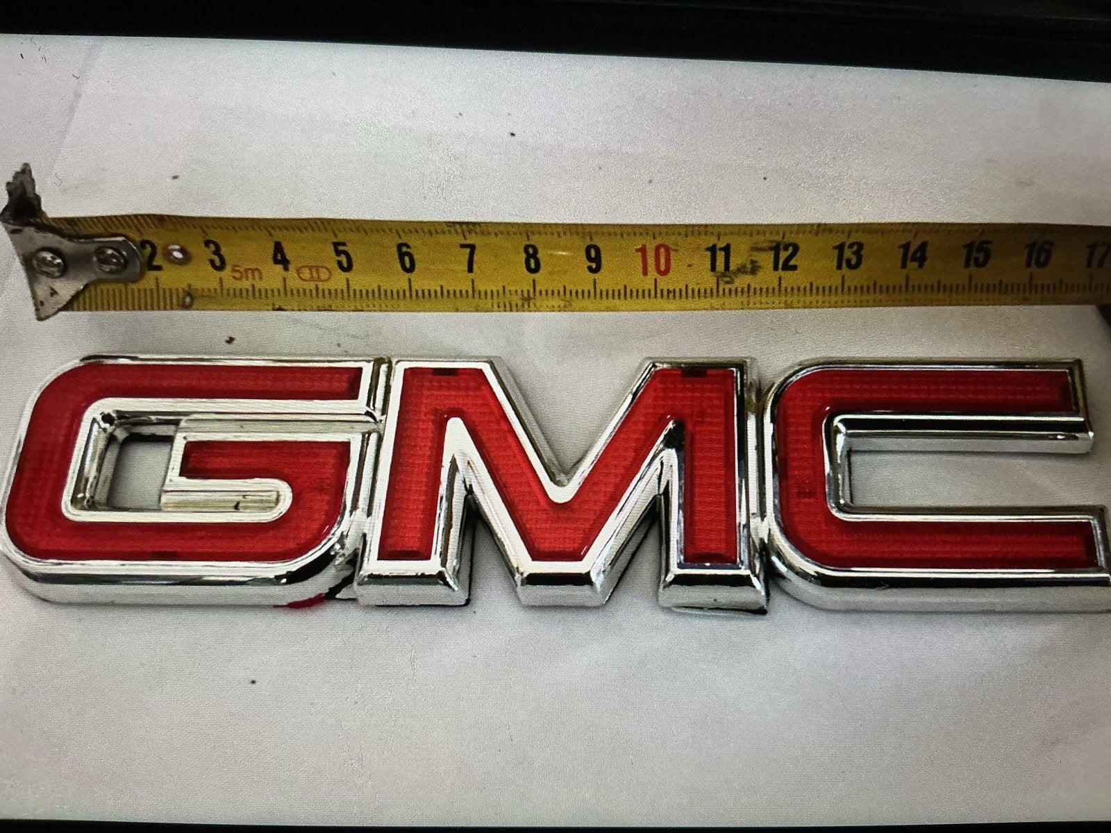 GMC Embleem -  Logo voor Auto, Ophalen of Verzenden, Amerikaanse onderdelen