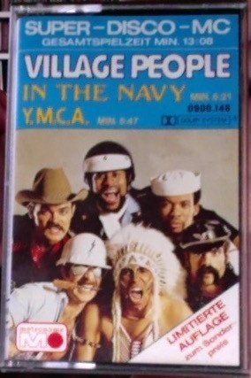 cass.   Village People – In The Navy / Y.M.C.A., Cd's en Dvd's, Verzenden, Zo goed als nieuw, Nederlandstalig, 1 bandje
