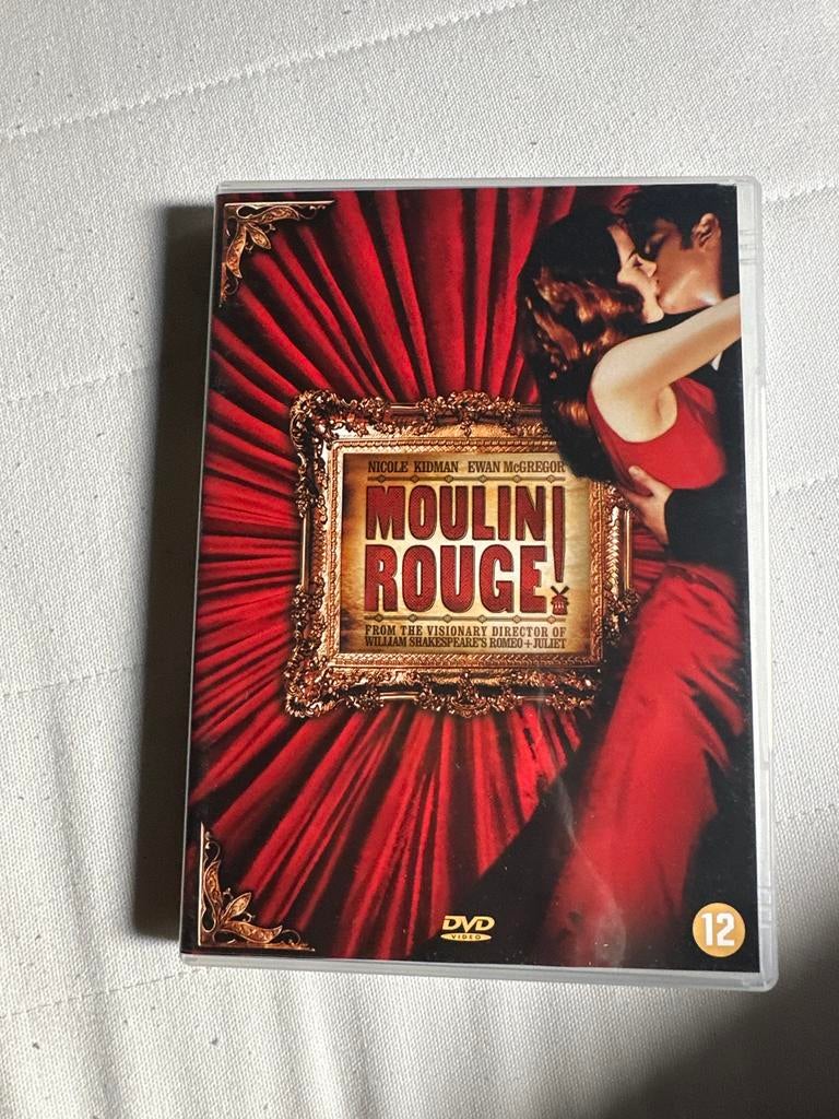 Moulin Rouge! DVD met Nicole Kidman en Ewan McGregor, Vanaf 12 jaar, Ophalen of Verzenden, Zo goed als nieuw, Drama
