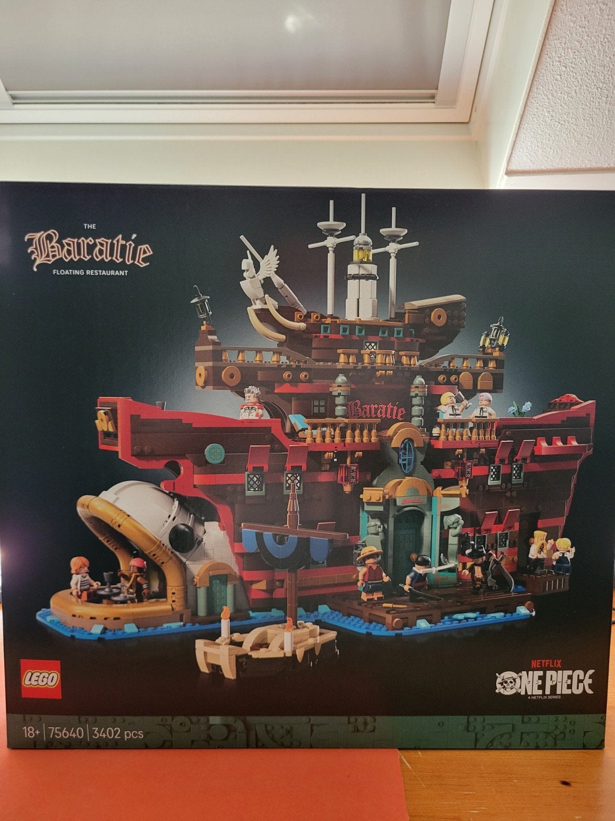 LEGO Ideas 75640 One Piece The Baratie - 3402 steentjes, Ophalen, Zo goed als nieuw