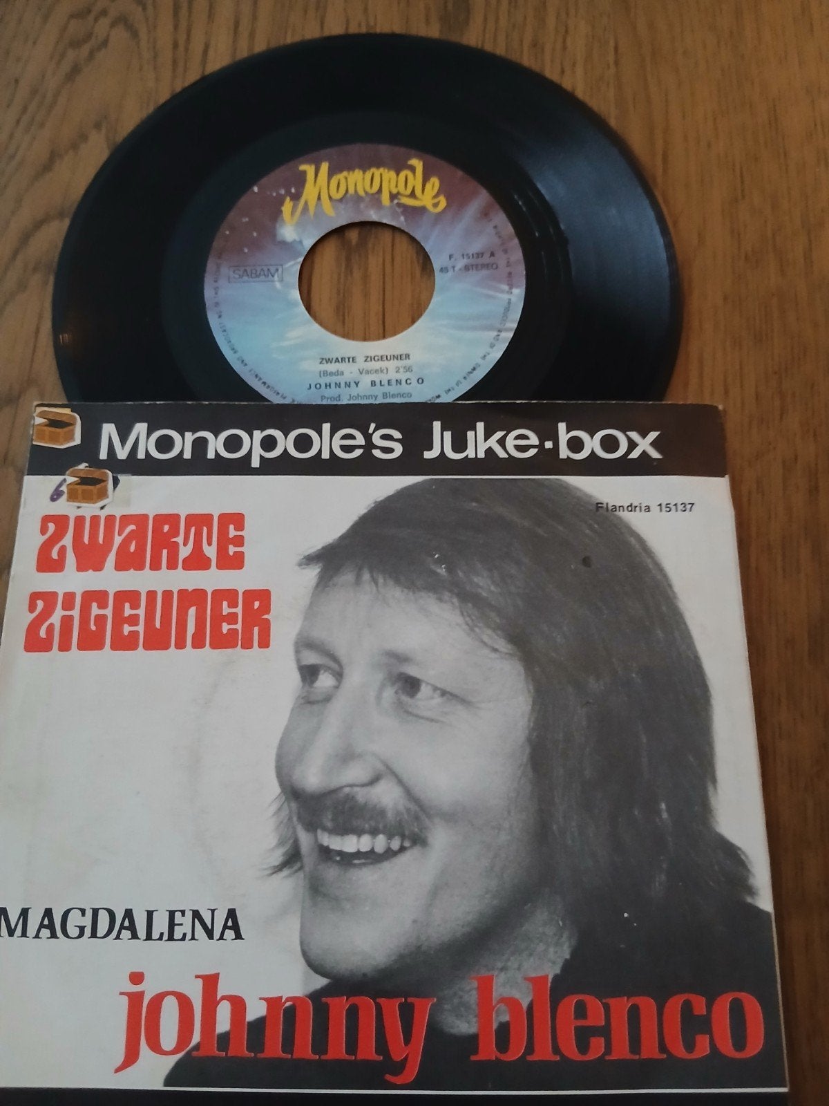 VINYL SINGLE   JOHHNY BLENCO  1978, Cd's en Dvd's, Vinyl | Nederlandstalig, Overige formaten, Ophalen of Verzenden, Zo goed als nieuw