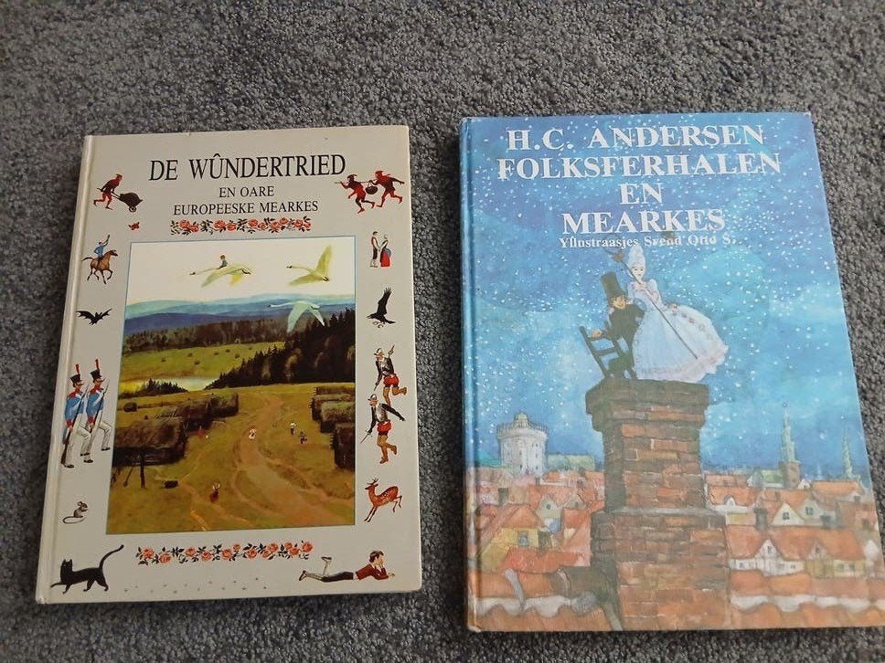 Friese sprookjesboeken/ Fryske mearkes, Ophalen, Gelezen, H.C. Andersen, D.A. Tamminga