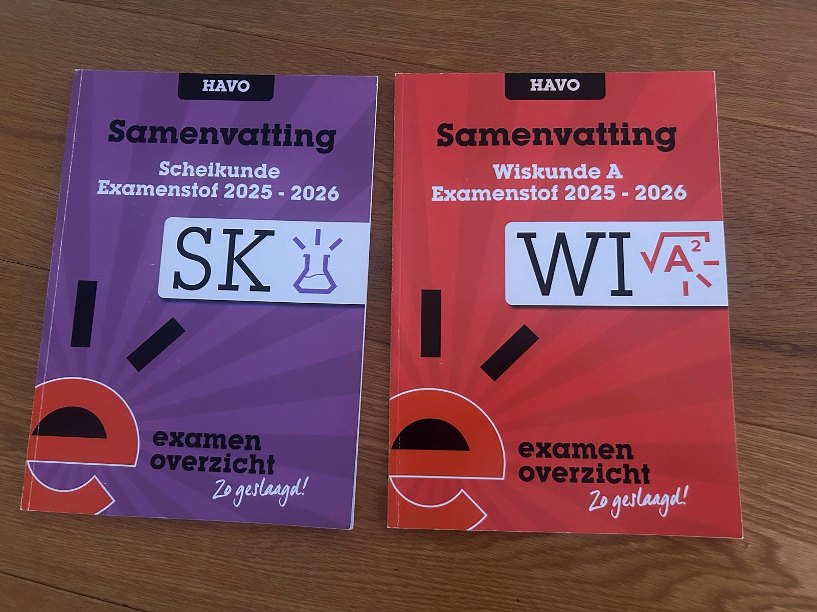 ExamenOverzicht Samenvatting Scheikunde & Wiskunde A HAVO, Ophalen of Verzenden, Zo goed als nieuw, HAVO, Scheikunde