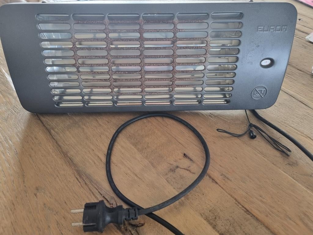 Eurom q-time 2001 terrasverwarming, Ophalen of Verzenden, Gebruikt, Elektrisch, Wand