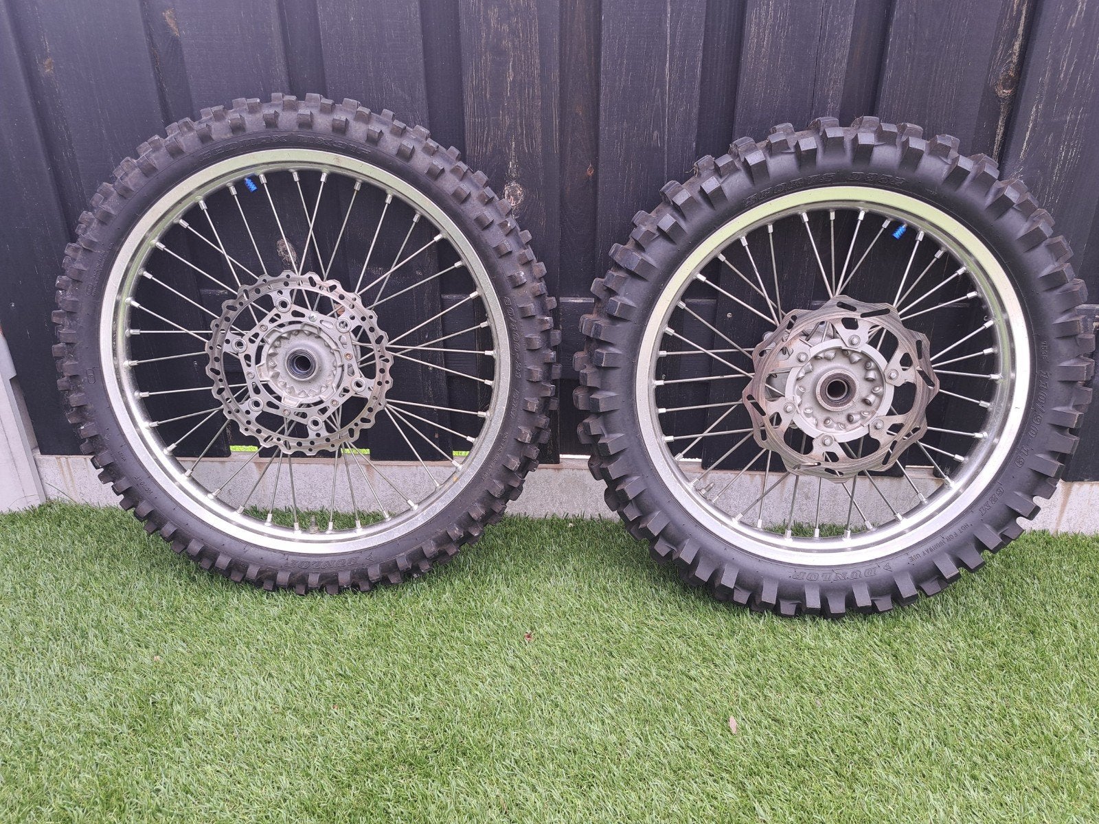 Setje wielen / velgen Yamaha YZ125 YZ250 YZF250 YZF450, Motoren, Onderdelen | Yamaha, Ophalen, Gebruikt